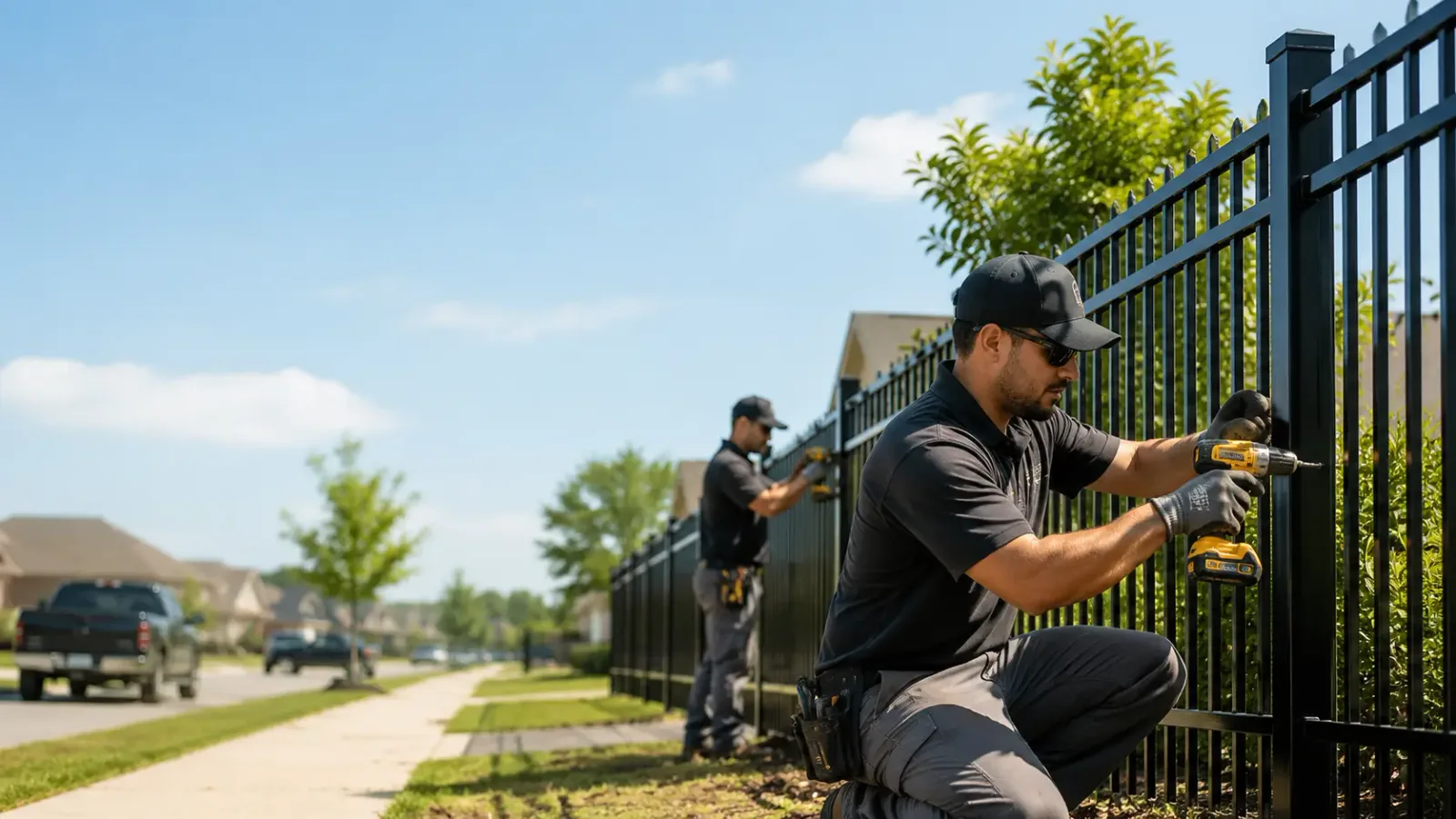 Metal Fence Installation in Cascade, VA
